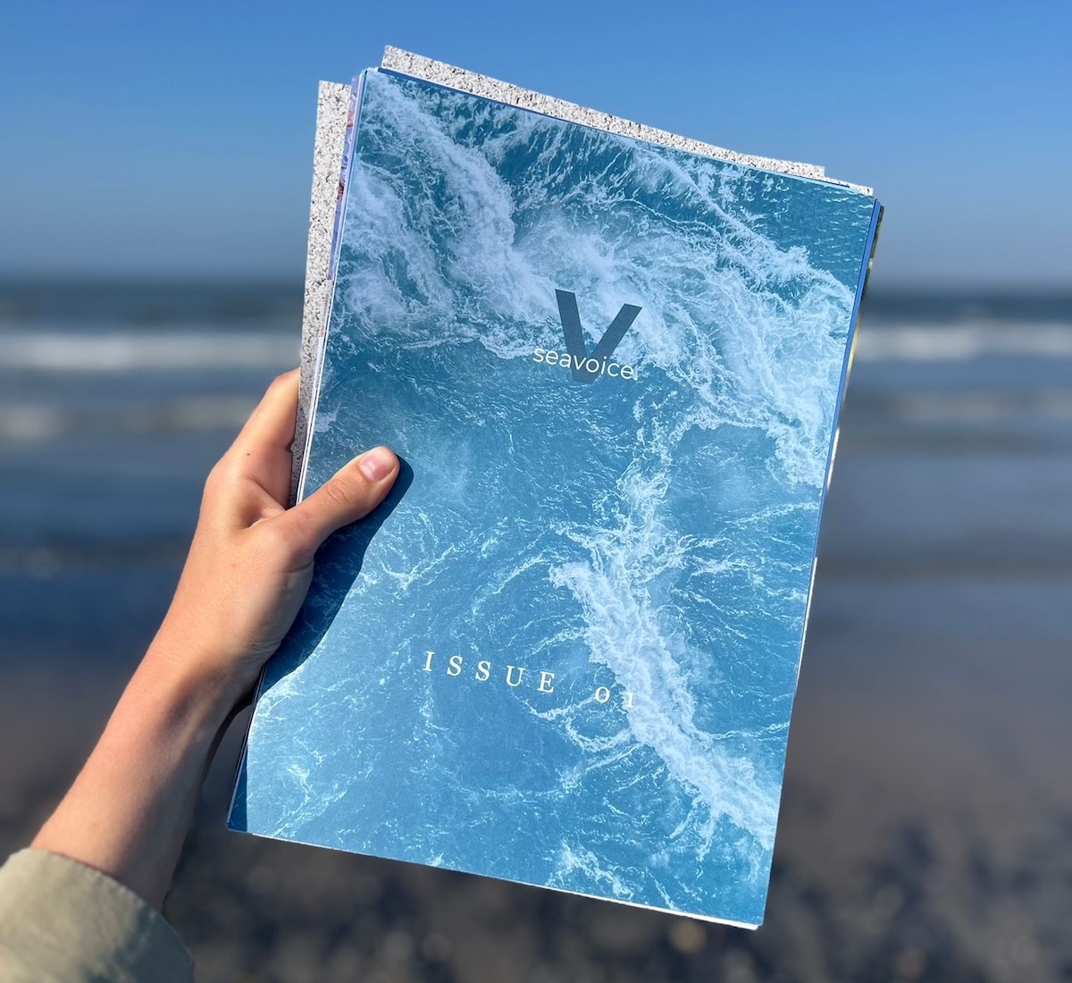 SeaVoice Annual: Issue 01 is printed on paper that was locally sourced and bound between responsibly sourced seaweed covers